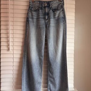 rag & bone Light Blue Flare Jeans